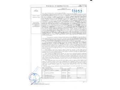 01.09.2025 100 M2 B5 BLOK İÇİN KAT KURASI SONUÇLARI HAKKINDA